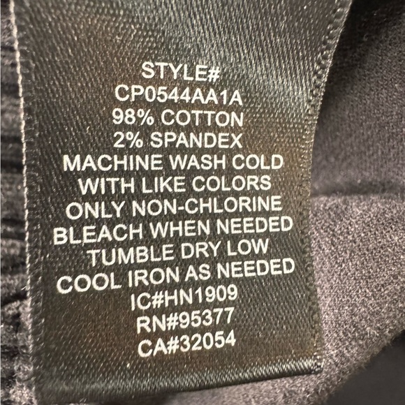 Sanctuary Grey Corduroy Cargo Jogger Pants Ankle Zipper Size Medium - Picture 5 of 11